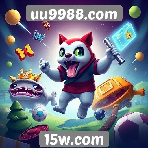 Variedade de jogos disponíveis em uu9988.com